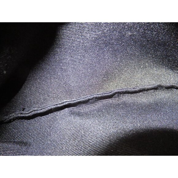 Coach Vintage Black Signature C Jacquard Canvas & Leather Wristlet & Charm Pull - Picture 5 of 10